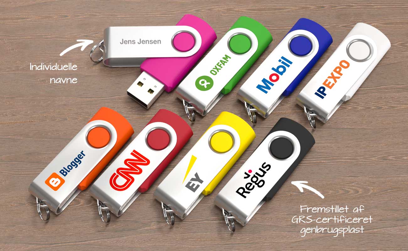Custom USB Flash Drives Imprinted with your Logo